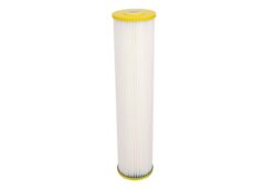 Single 20" x 4.5" Poly Pleated Filter Cartridge 10-micron #27