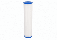 Single 20" x 4.5" Poly Pleated Filter Cartridge 10-micron #27