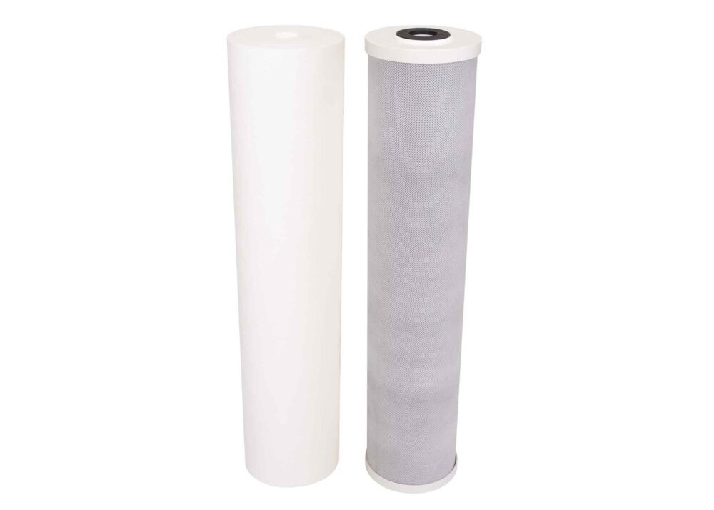 Twin 20″ x 4.5″ Filter Cartridges for MAINS WATER Filtration #18