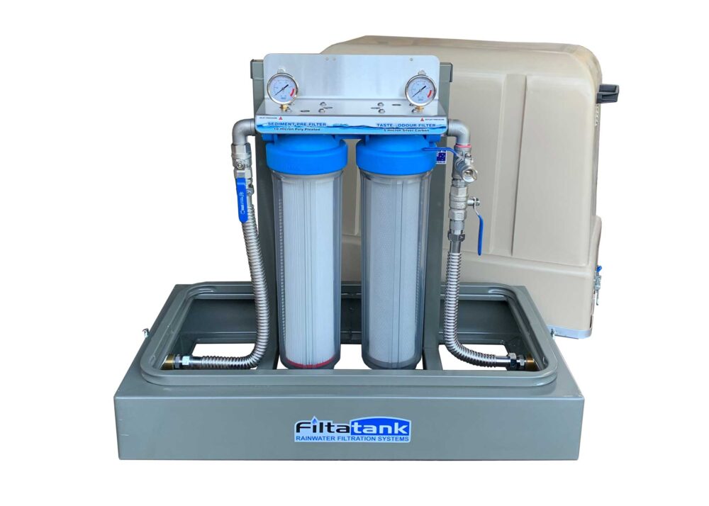 Twin Cartridge 'Free-Standing' Rainwater Filtration System #62