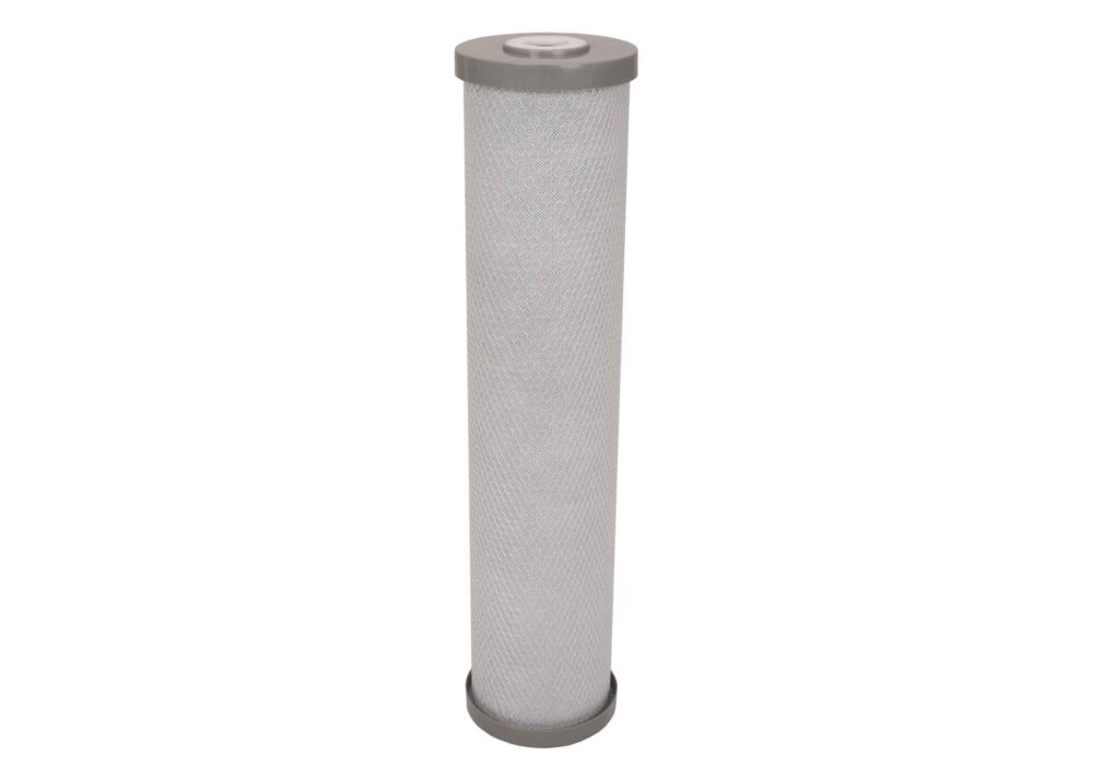 Single 20″ x 4.5″ Filter Cartridge 5-Micron Silver Carbon Block #30