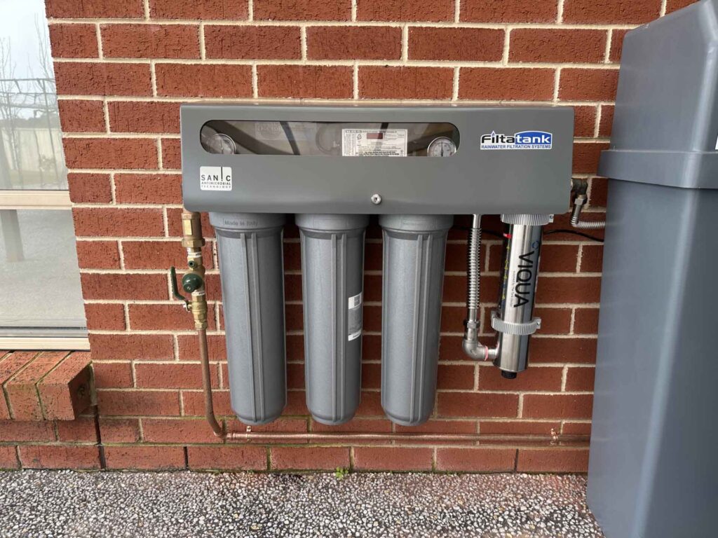 FT-303UV-Sanic-Rainwater-Filtration-System-Installed