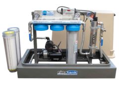 Triple 'Free-Standing' Rainwater Filtration with UV + 50 LPM Pump #66