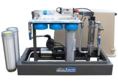 Triple 'Free-Standing' Rainwater Filtration & UV + 78LPM Self-Priming Pump #68