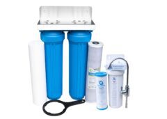 Complete Whole House Twin Filtration Plus Under-sink Kit #93