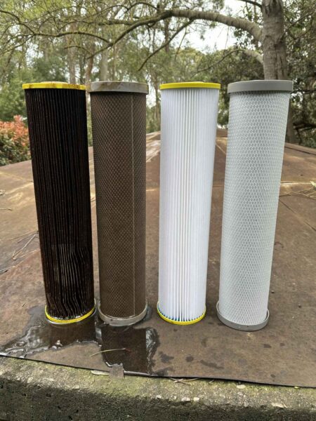 Dirty-20-x-4.5-rainwater-filter-cartridges