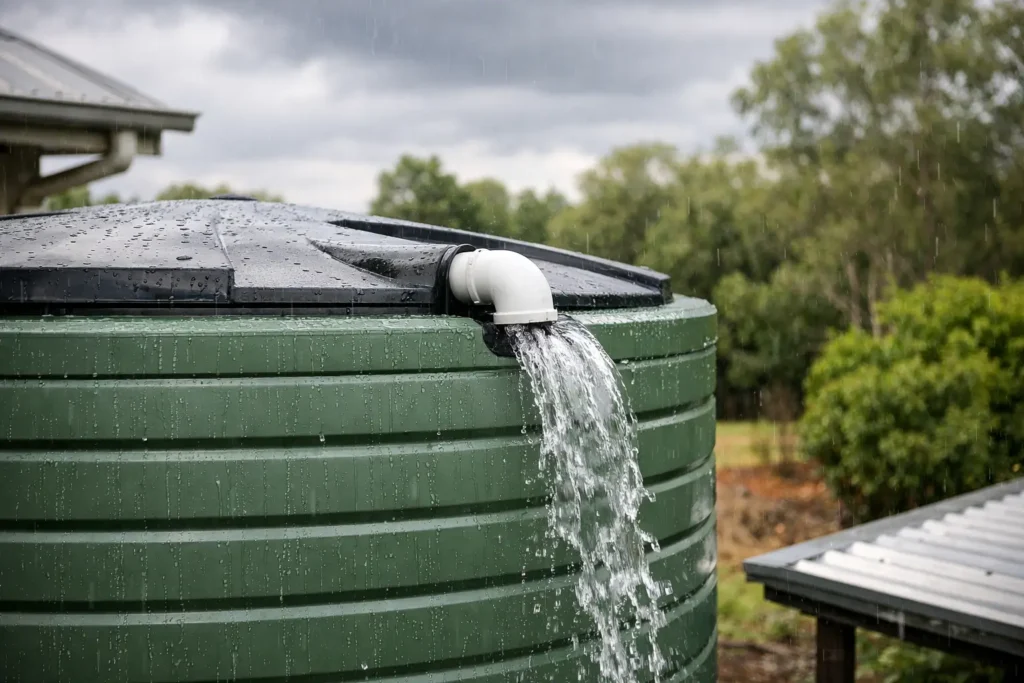 What Happens When a Rainwater Tank Is Full?