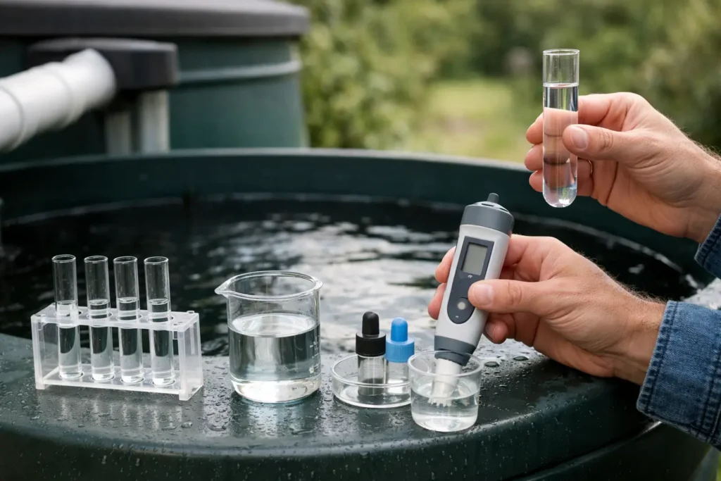 How to Test Rainwater Quality in Your Tank