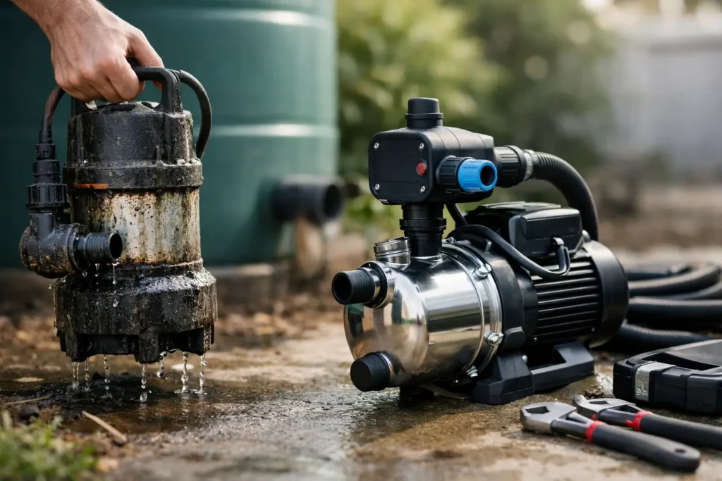Rainwater Pump Replacement: When Is It Time?